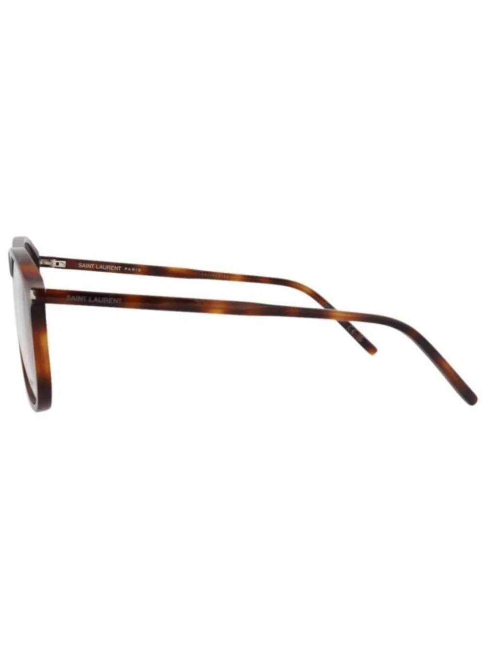 New Saint Laurent Unisex Aviator Havana Havana Transparent Fashion Designer Eyeg
